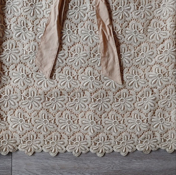 VALENTINO RED Vintage Lace Mini Dress - Picture 4 of 10